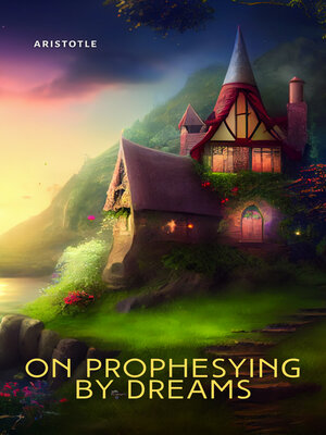 cover image of On Prophesying by Dreams